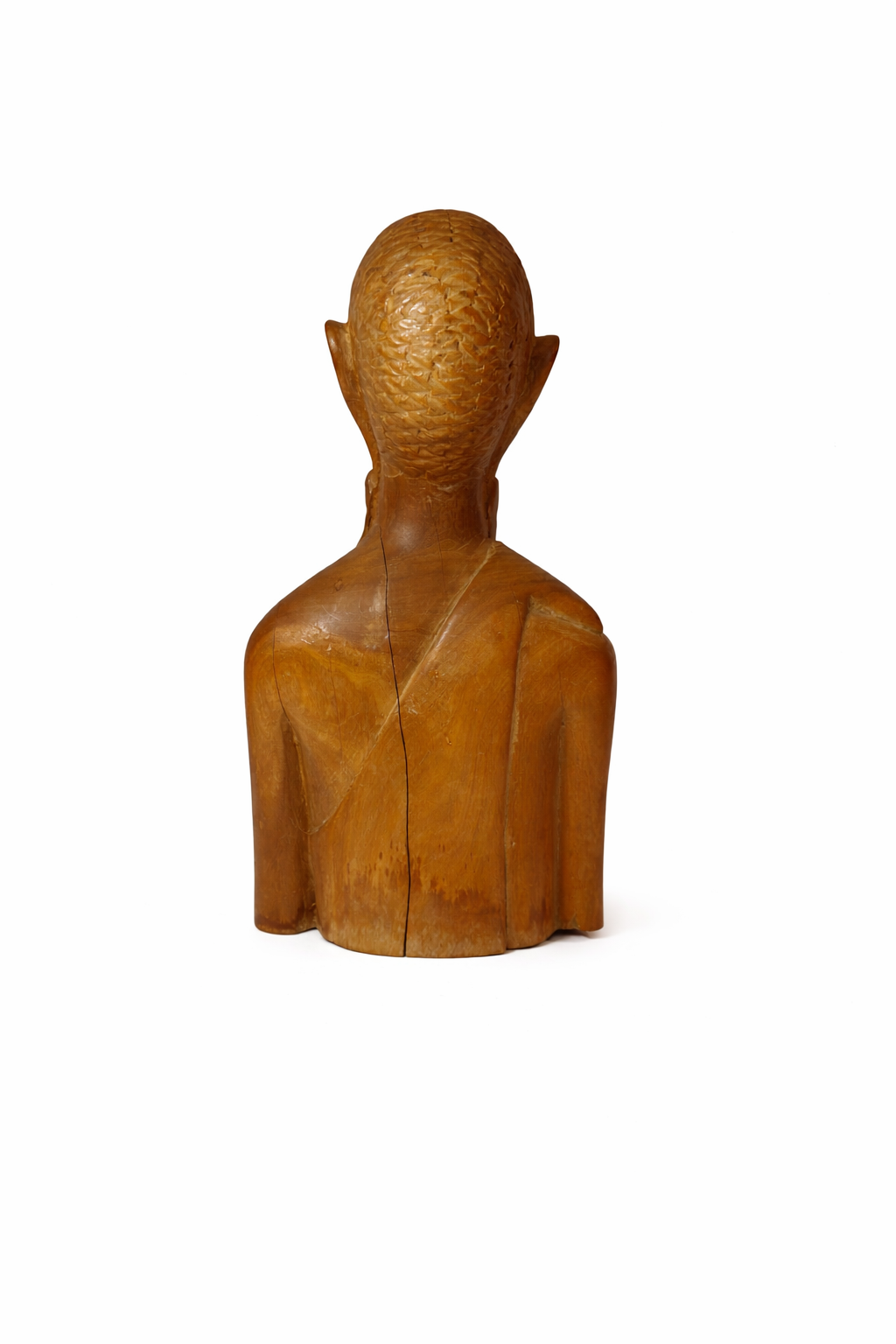 Hand-Carved Wooden Sculpture