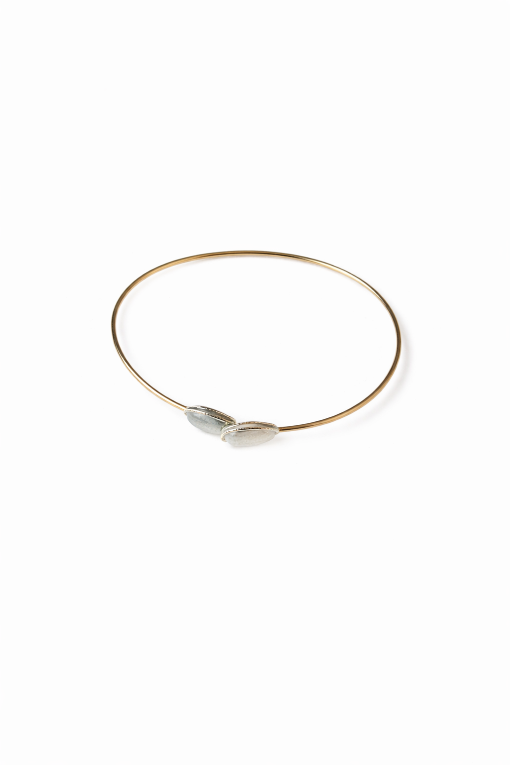 Silver Agate Bracelet