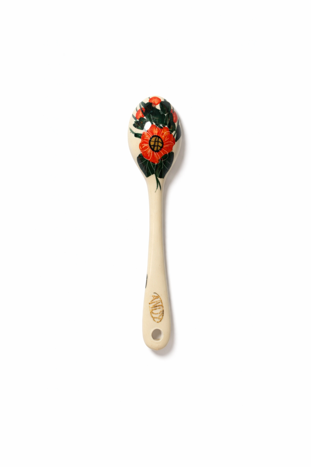 Hand-Painted Ceramic Spoon