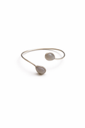 Silver Agate Bracelet
