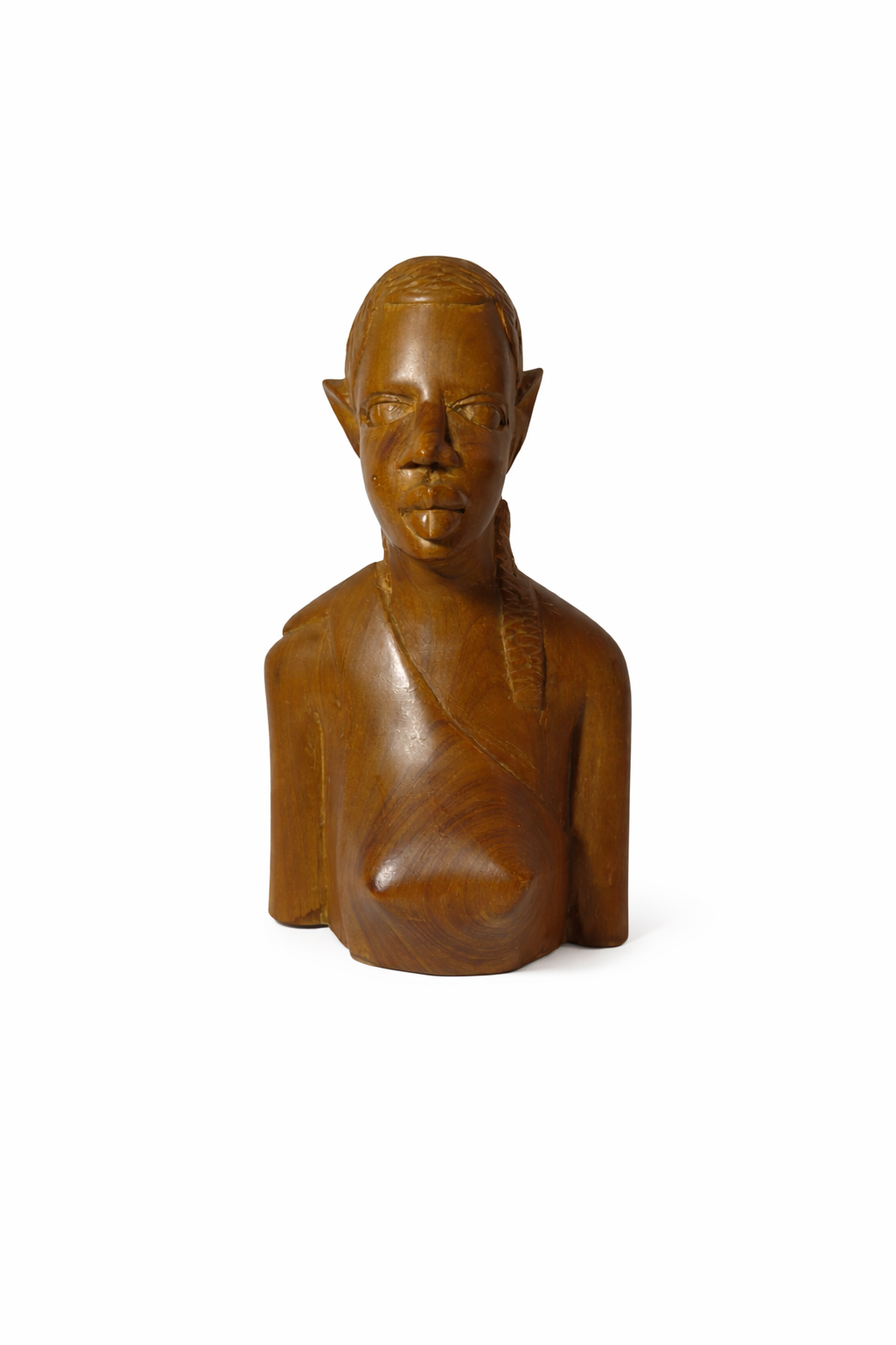 Hand-Carved Wooden Sculpture