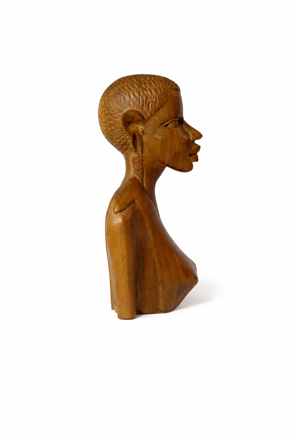 Hand-Carved Wooden Sculpture